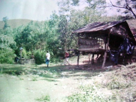 Lán trại Hồ Văn Thái và nạn nhân Hồ Thị Hiền ở chung – nơi xảy ra án mạng.